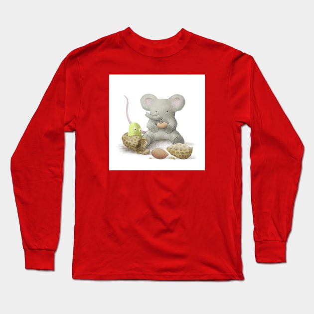 Mealtime Long Sleeve T-Shirt by Terry Fan